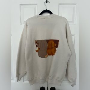 VINTAGE Disney Lady and the Tramp Sweater Size XXL